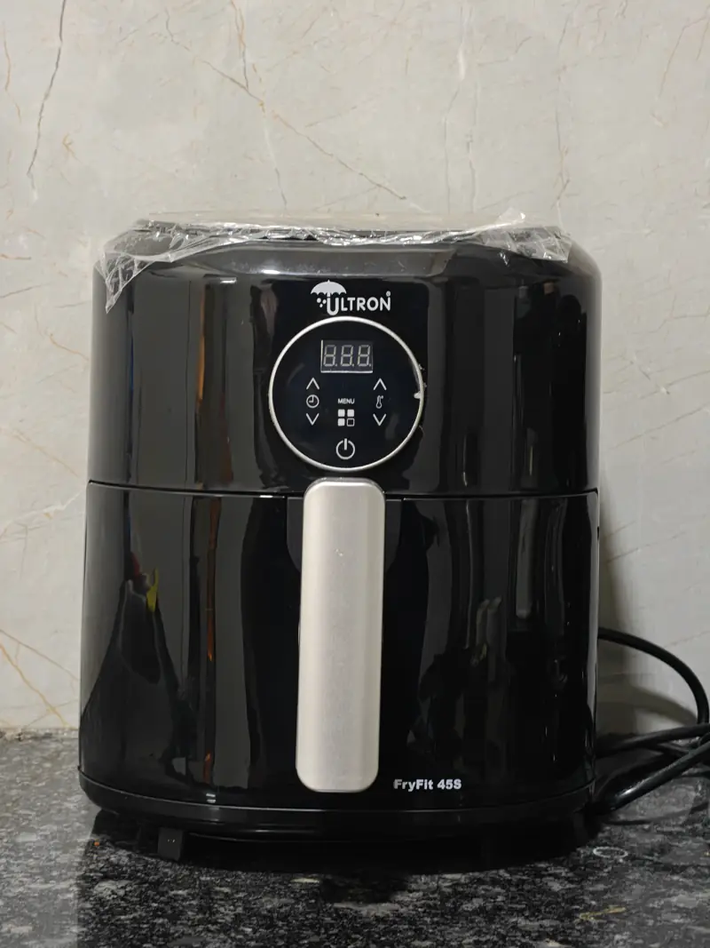 Air fryer at The Cozy Taana, Hoskote