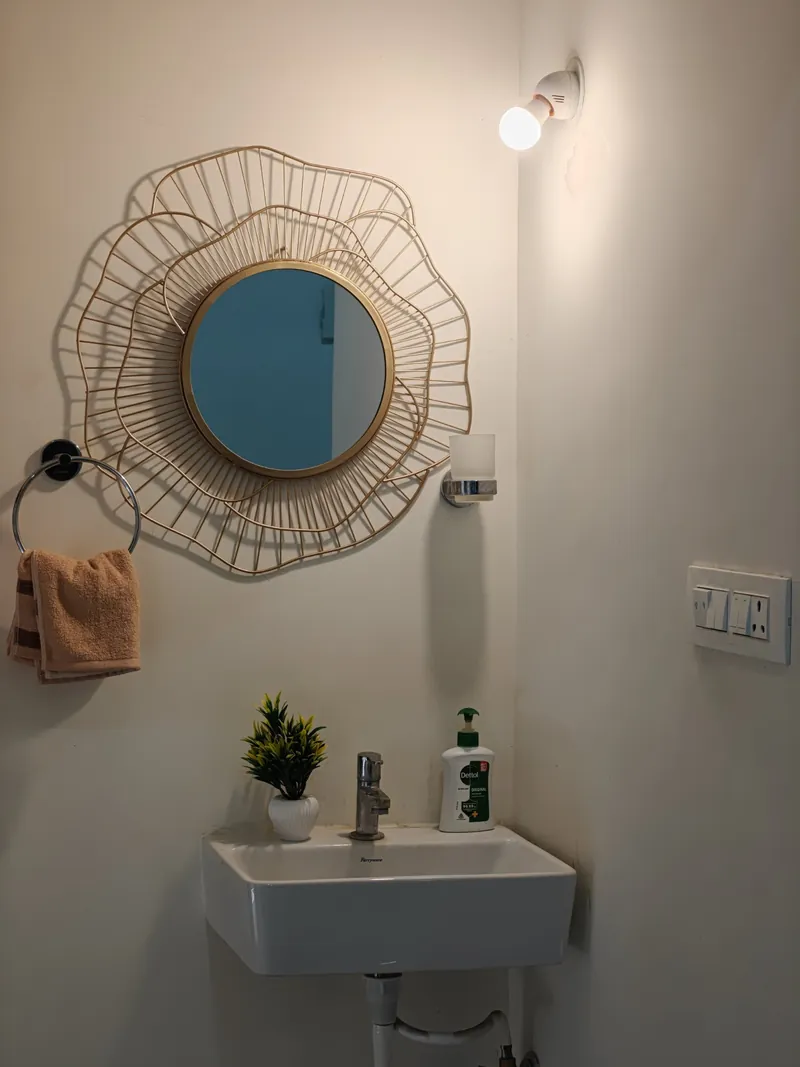Bathroom at The Cozy Taana homestay in Hoskote