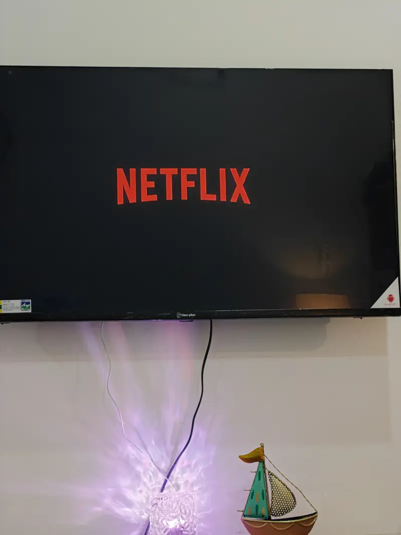 Smart TV with Netflix at The Cozy Taana, Hoskote